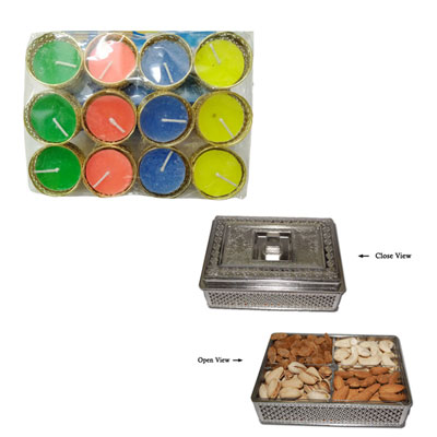 "Diwali Dryfruit Hamper - code DH11 (Express Delivery) - Click here to View more details about this Product